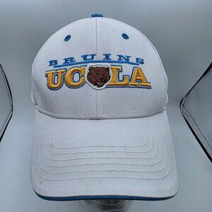 Official UCLA Bruins Strapback Adjustable Hat Cap Top of the World White Blue